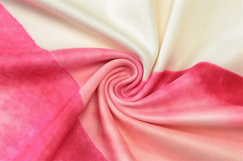 One Shoulder Backless Print Sexy Mini Dress