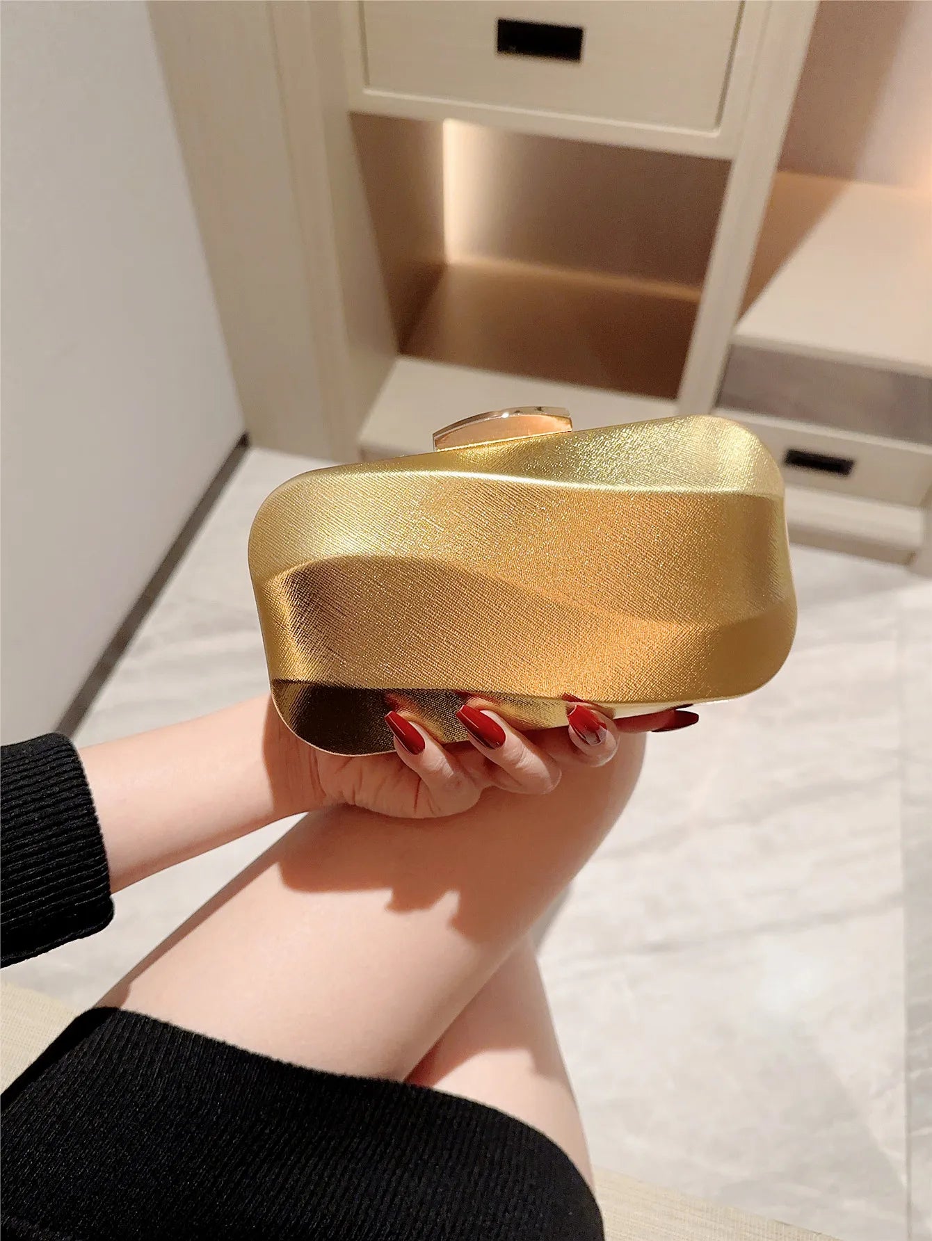 Gold Fever Mini Clutch