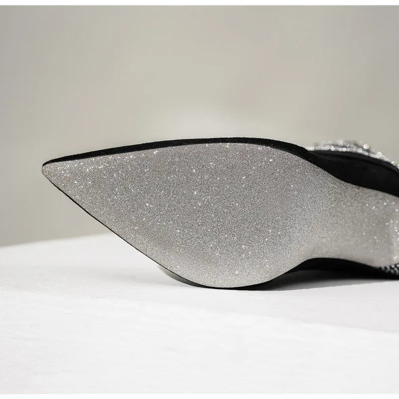 Serpentina Velvet Heel Boots