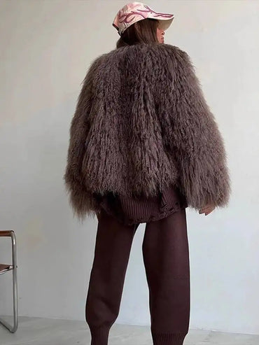 Brown Sugar Fluff Coat