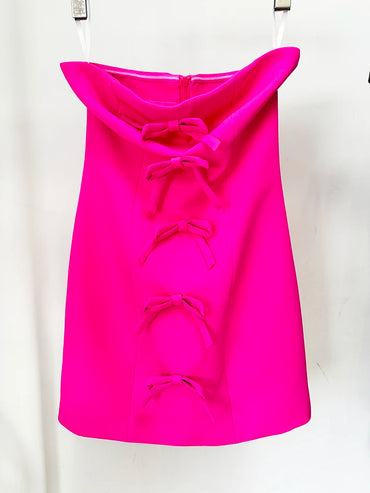 Bow Down Barbie Mini Dress Set