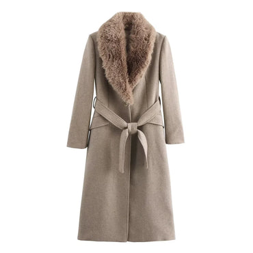 Millionaire Muse Fur Detail Coat