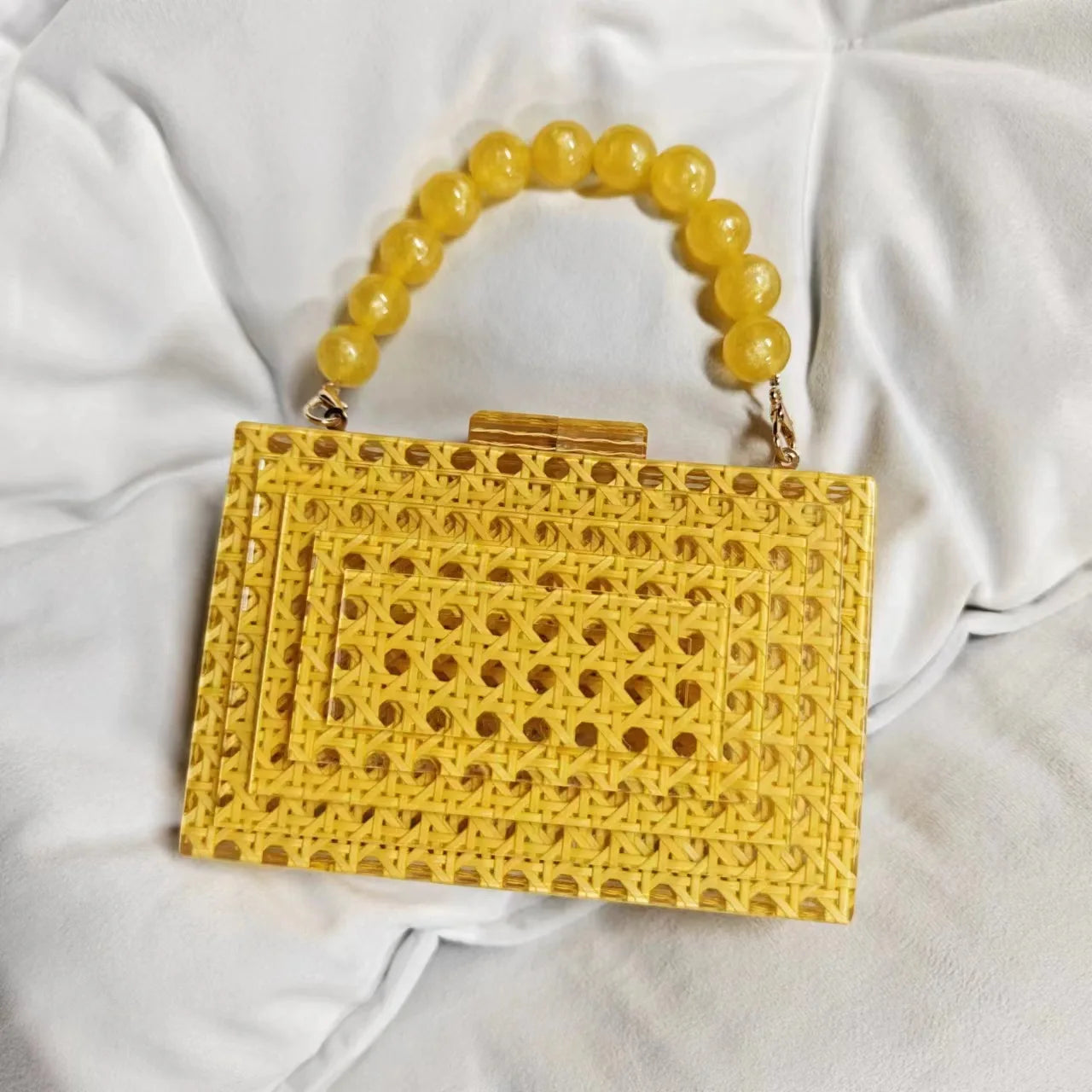 Honeycomb Glow Acrylic Bag