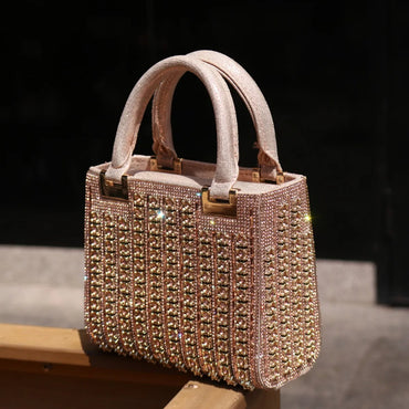 The Royale Crystal Mini Tote