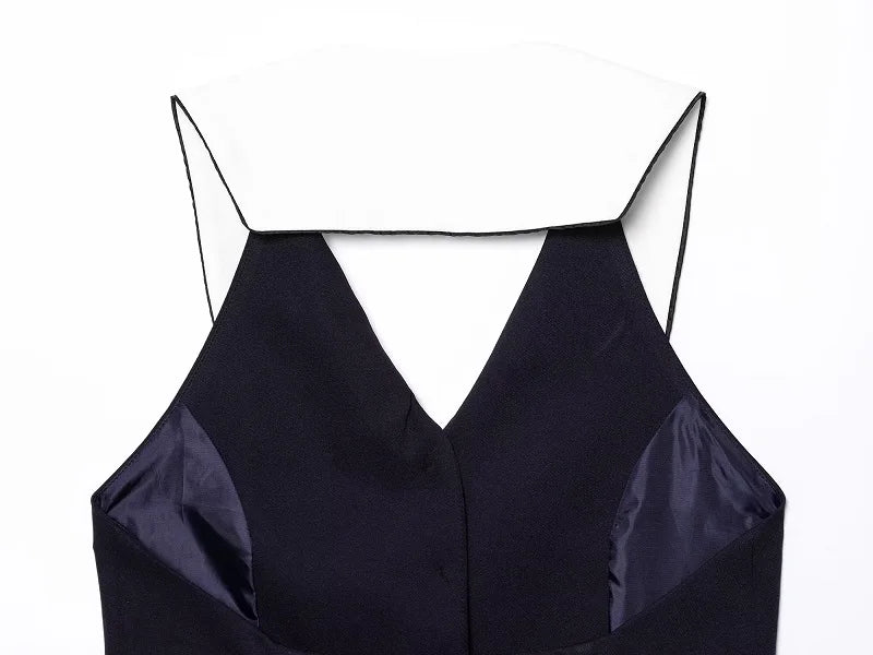 Waistcoat Backless Sleeveless Vest Tops