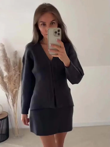 Soft Essentials Skirt Set