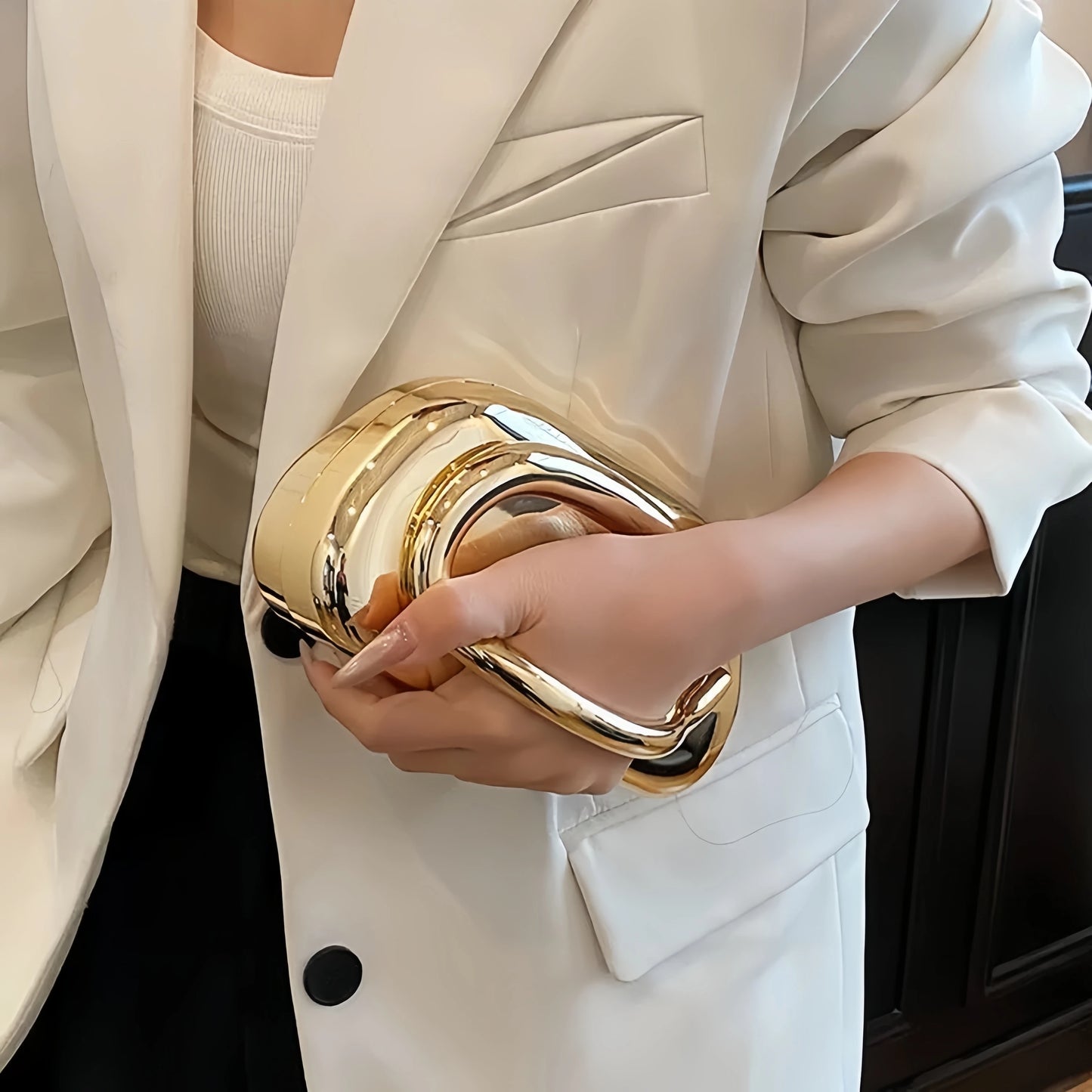 Melted Luxe Clutch