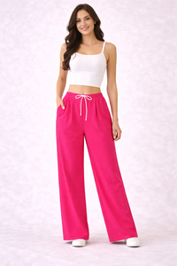 Luxe Lounge Wide-Leg Pants