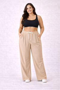 Luxe Lounge Wide-Leg Pants