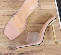 See-Through Seduction Heels