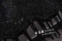 Shiny Gold Silver Knitted Tank Tops