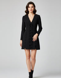 Bow Down A-Line Dress