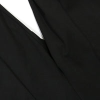 V-Neck Wide Leg  Sleeveless  Patchwork Jumpsuit