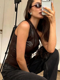 Sweet Heat Asymmetrical Top