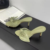 Bowknot Narrow band  High heels