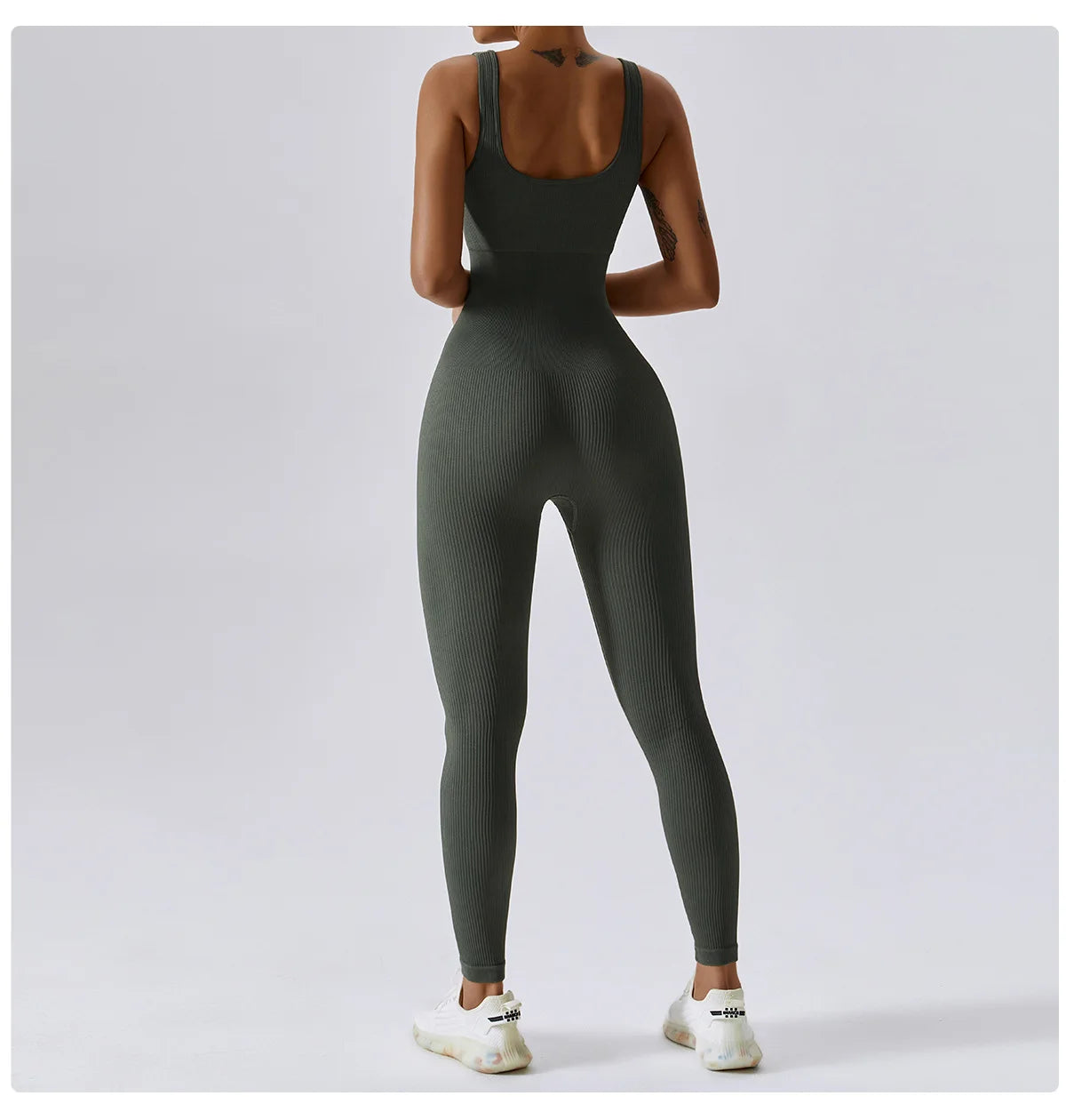 Seamless One-Piece Yoga Jumpsuit