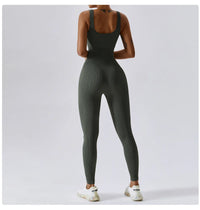 Seamless One-Piece Yoga Jumpsuit