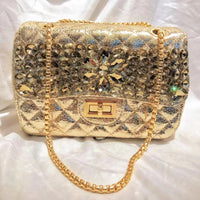 Classic Versatile High-end Diamond Lattice Bag