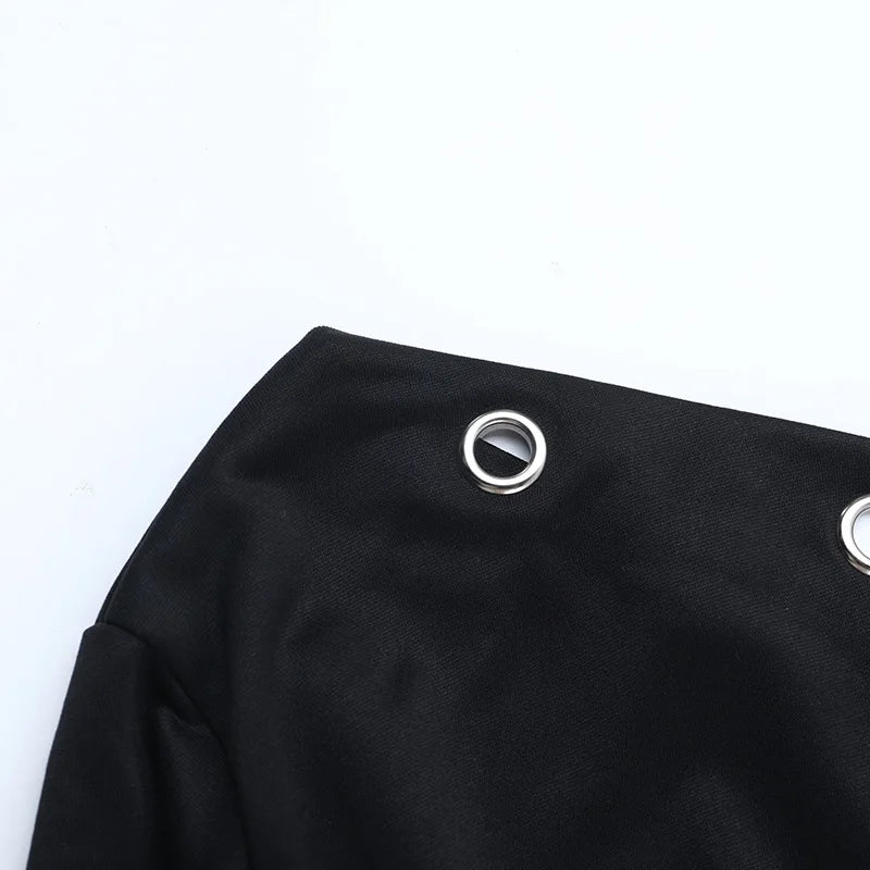 Off-The-Edge Knit Top