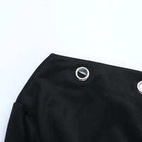 Off-The-Edge Knit Top