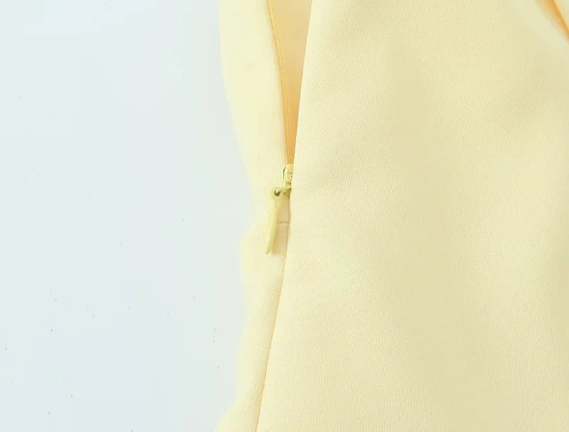 Shoulder Bow Sleeveless Top