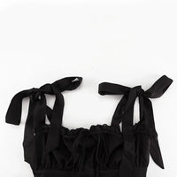 Sleeveless Ruffled Sexy Mini Dress