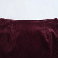 Contour Fit Corduroy Mini