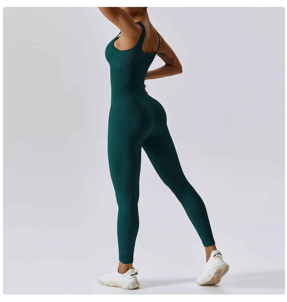 Seamless One-Piece Yoga Jumpsuit