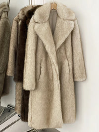 Cashmere Cloud Faux Fur Coat