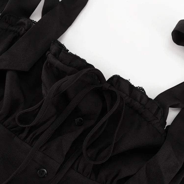 Sleeveless Ruffled Sexy Mini Dress