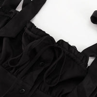 Sleeveless Ruffled Sexy Mini Dress