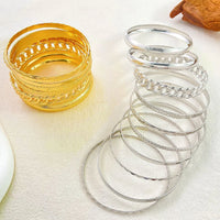 Ten Piece Set Stylish Bohemian Folk Retro Bracelet Jewelry