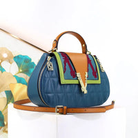 Embroidery Top Handle Designer Shell Shoulder bags