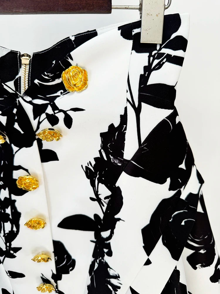 Rosé Authority Mini Skirt