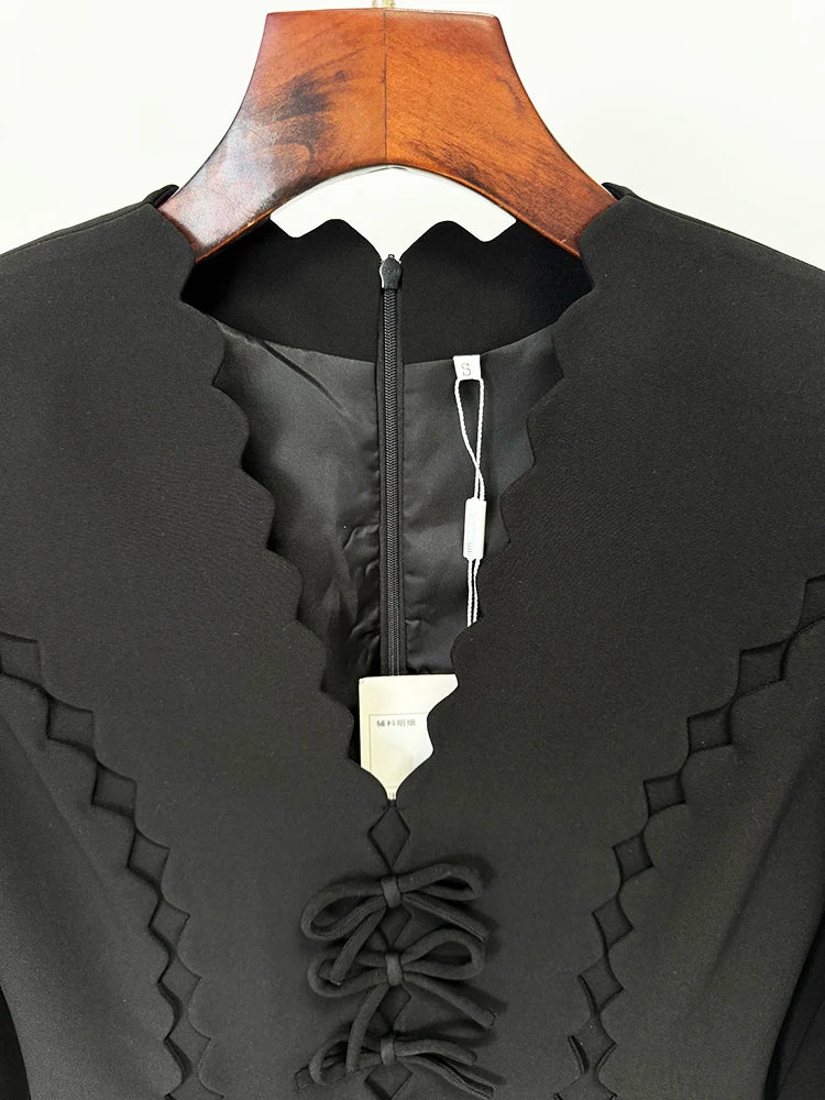 Bow Down A-Line Dress