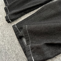 Strapless Letter Embroidery Retro Sexy 2pcs Set