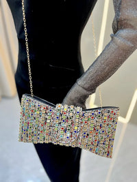 Glitz & Grace Bow Clutch
