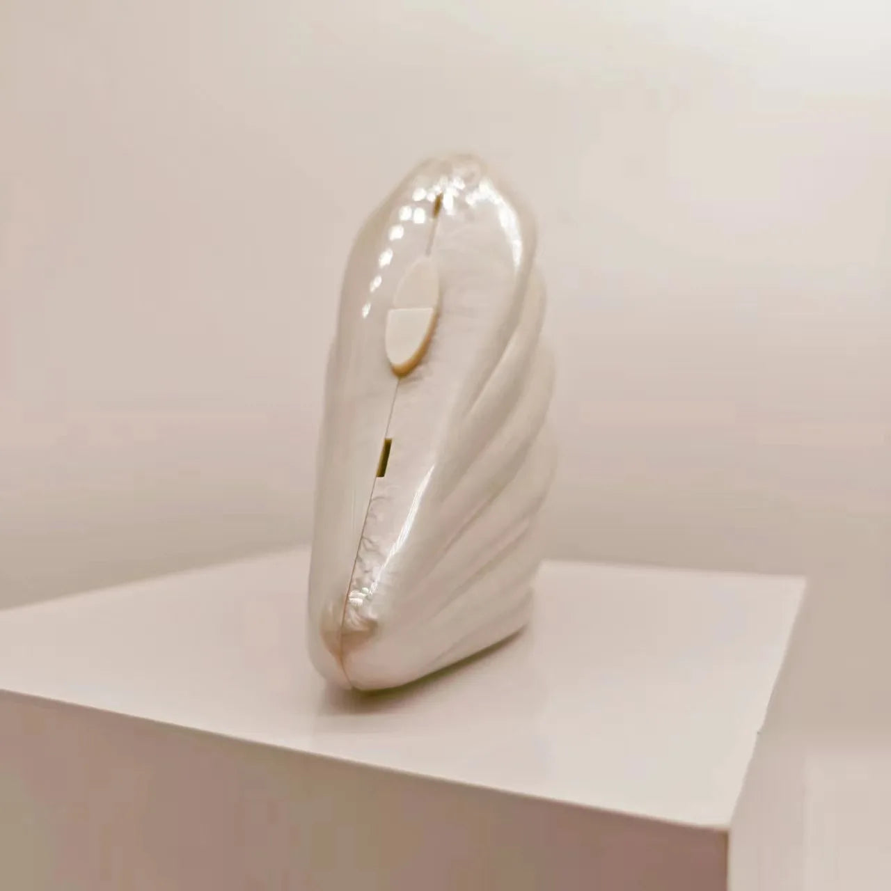 Hot Coral Seashell Bag