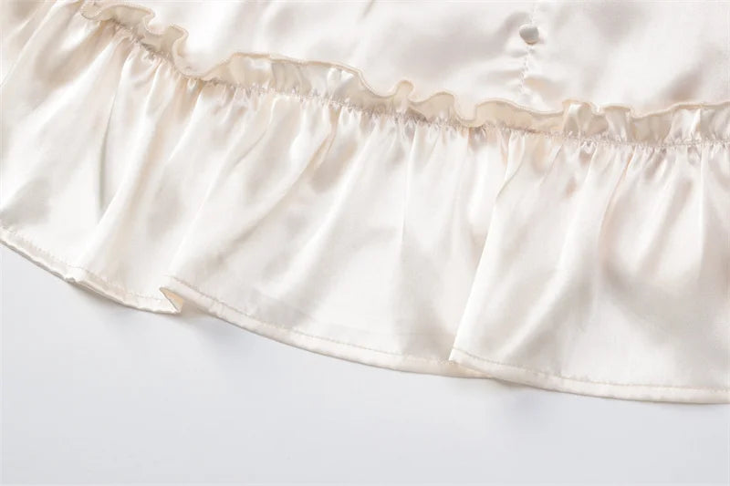 Solid Halter V Neck Backless Sexy Mini Dress