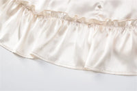 Solid Halter V Neck Backless Sexy Mini Dress