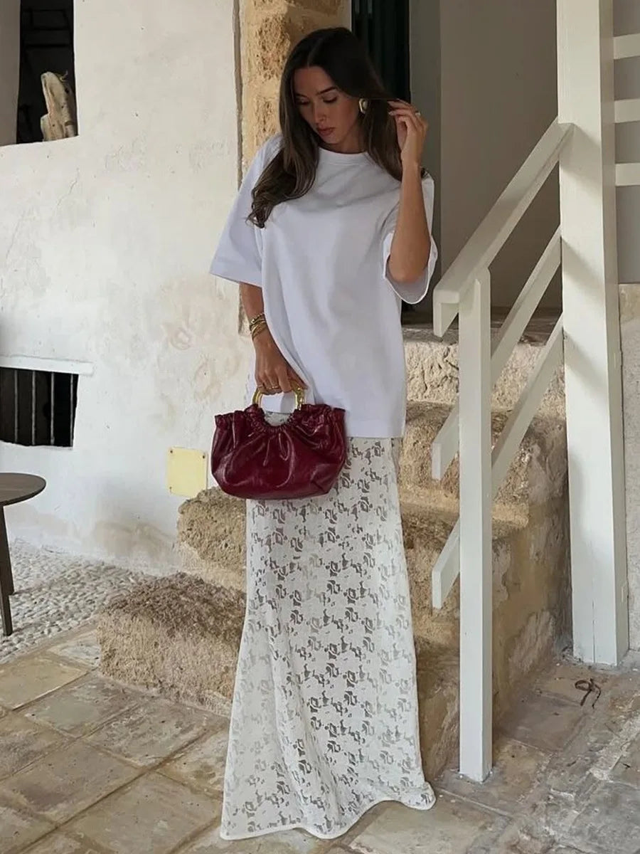 Pure Intentions Lace Maxi