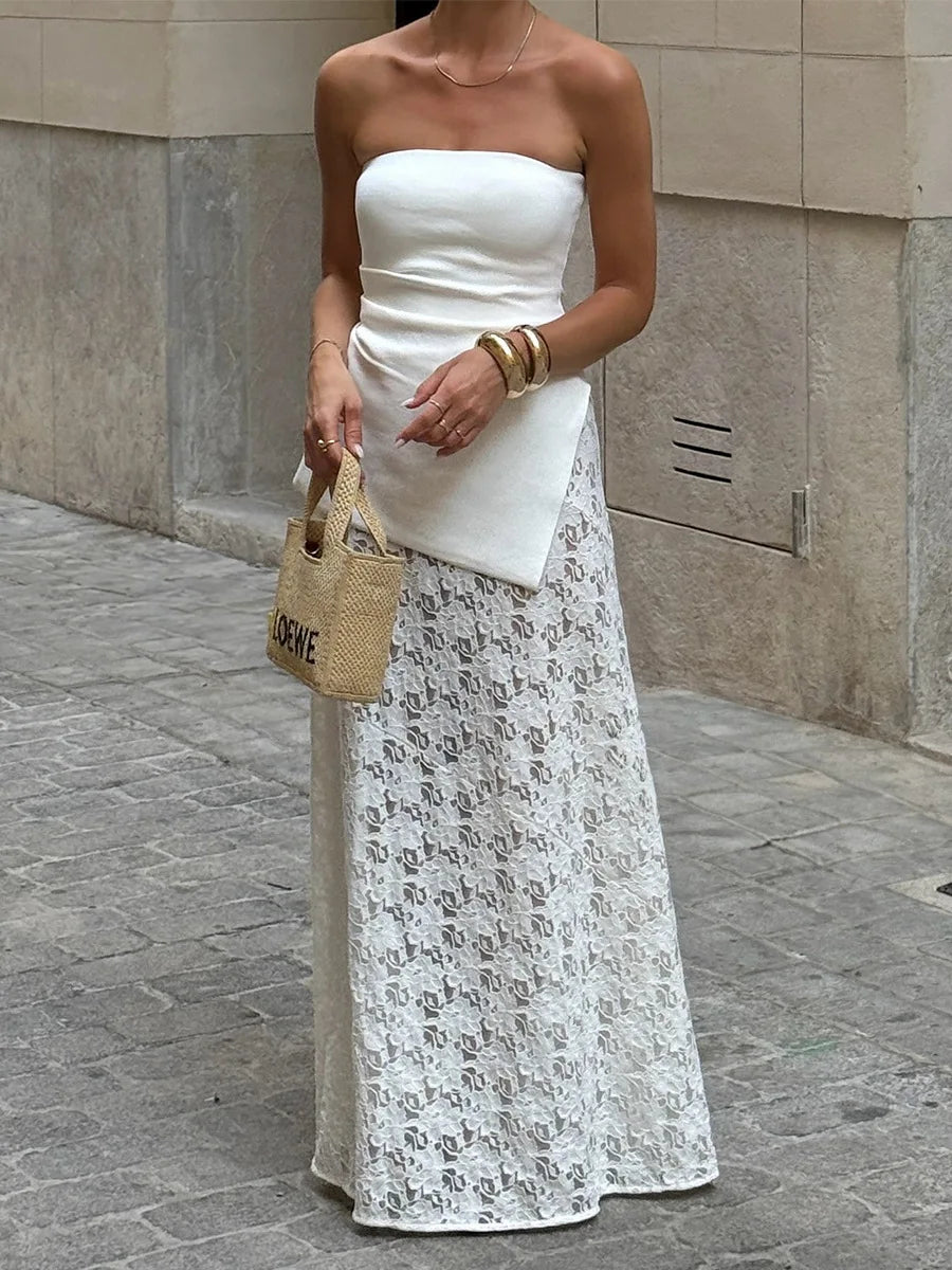 Pure Intentions Lace Maxi