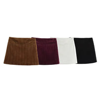 Contour Fit Corduroy Mini