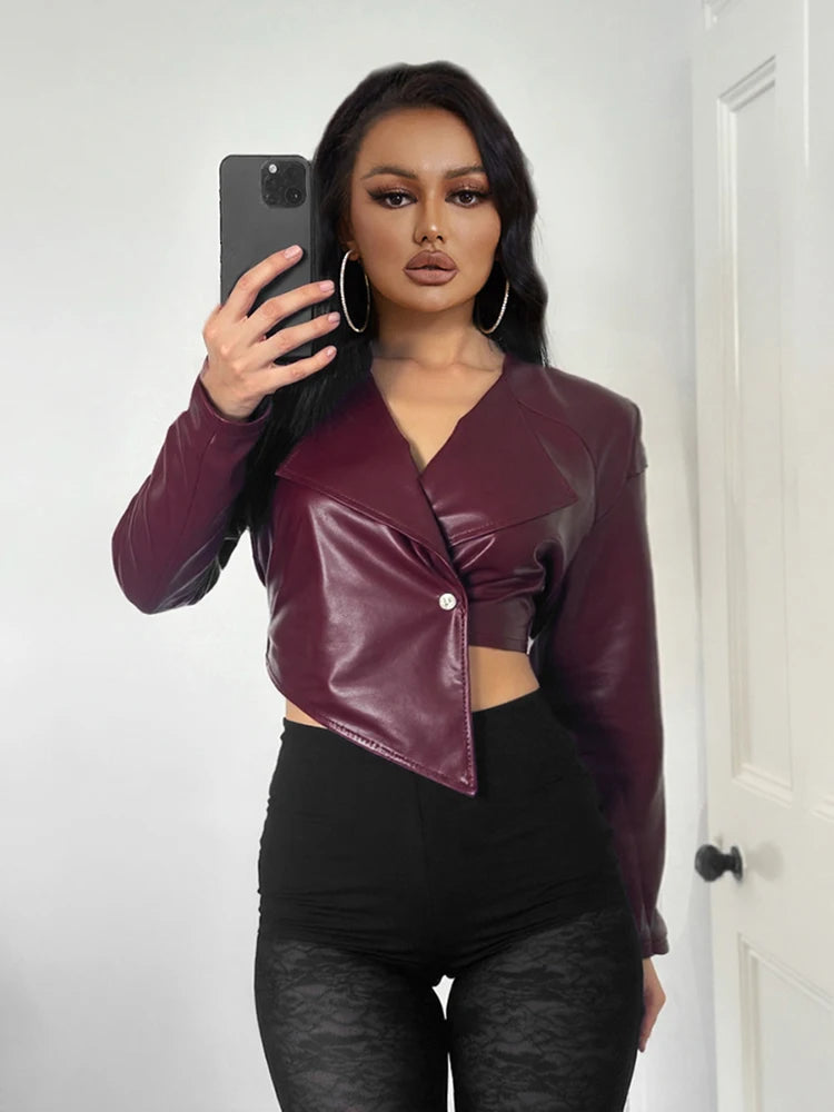 Wine Me Up Cropped Jacket