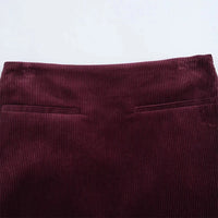 Contour Fit Corduroy Mini