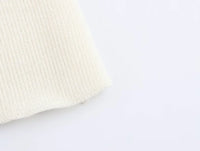 Short Sleeve Knitwear Cropped Cardigan