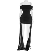 Off-shoulder Strapless Sexy Mini Dress