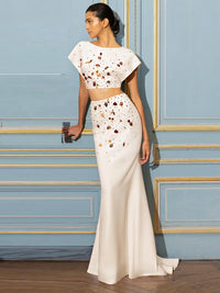 Ivory Gemstone Goddess Set