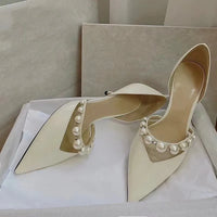 Pearl Whisper Stiletto Pumps