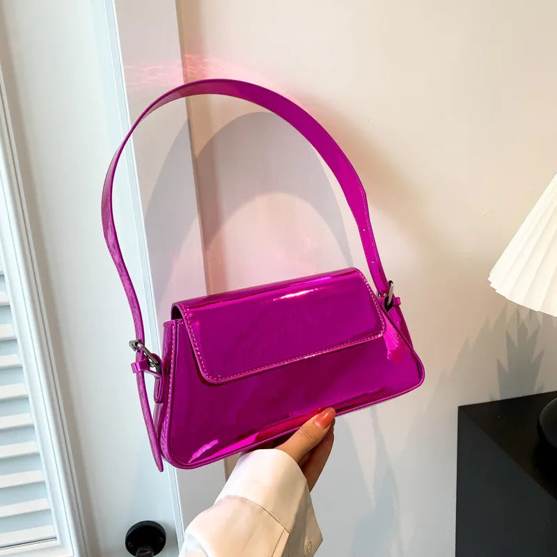 Liquid Metal Mini Shoulder Bag